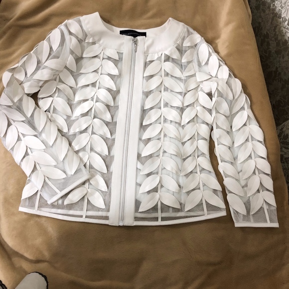 COPY - Rare Luxury Leaf Jacket NWOT - Picture 1 of 6